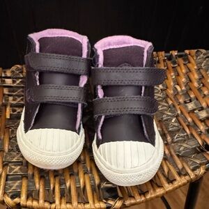 Converse Boot Infant 5 Brown / Purple